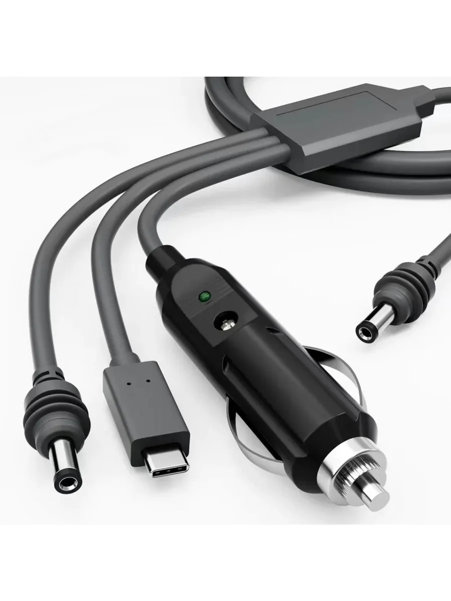 Кабель питания 3-в-1 для Starlink Mini V5 (прикуриватель 12V)