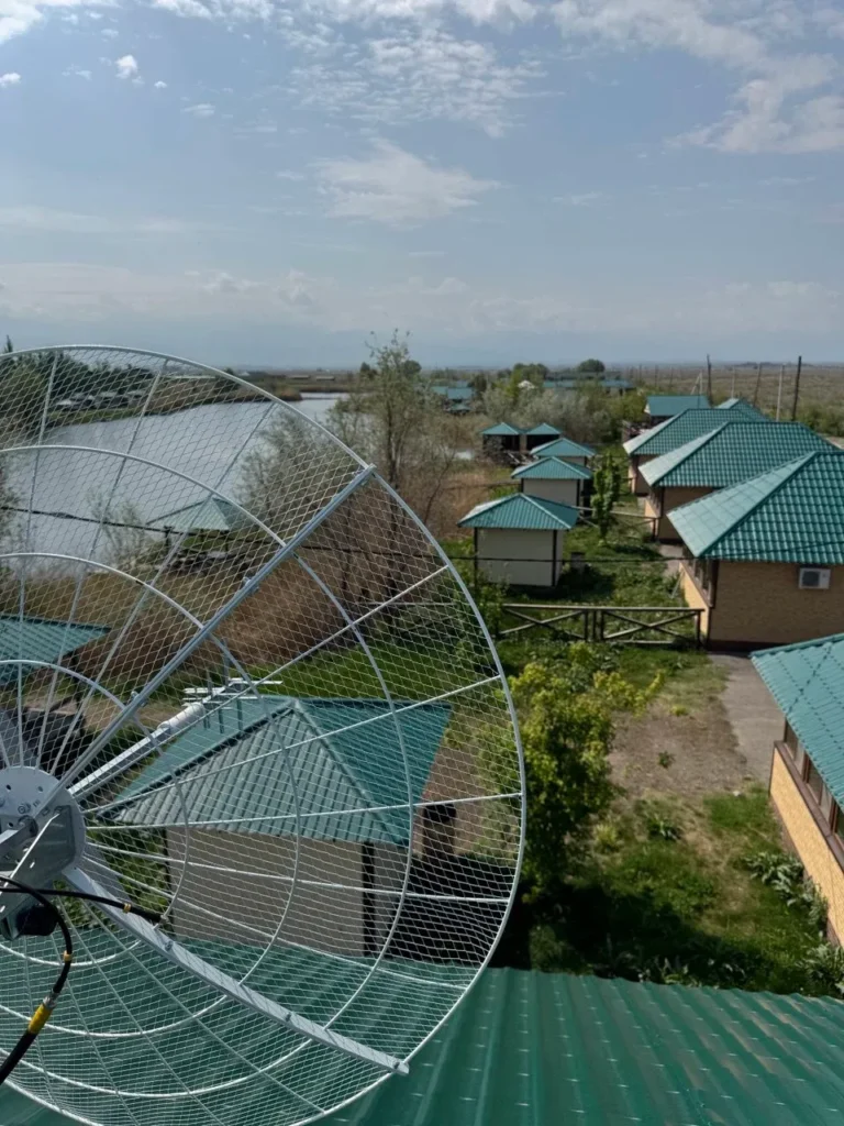 Усиление сотовой связи и 4G LTE интернета в районе поселка Акши стабильный сигнал на объекте