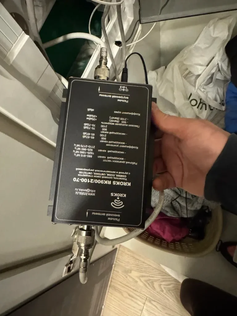 Усиление сотовой связи и 4G LTE интернета в квартире ЖК Alatau Hills Алматы