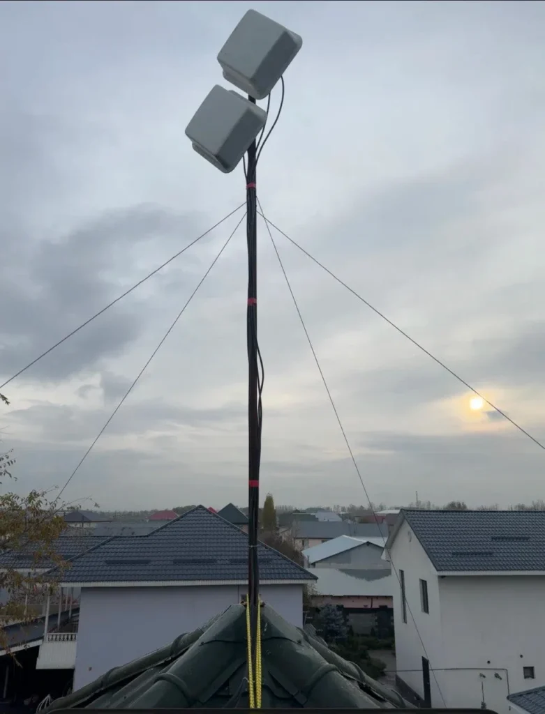 Усиление мобильного интернета и сотовой связи в частном доме поселок Жармухамбет Алматинская область