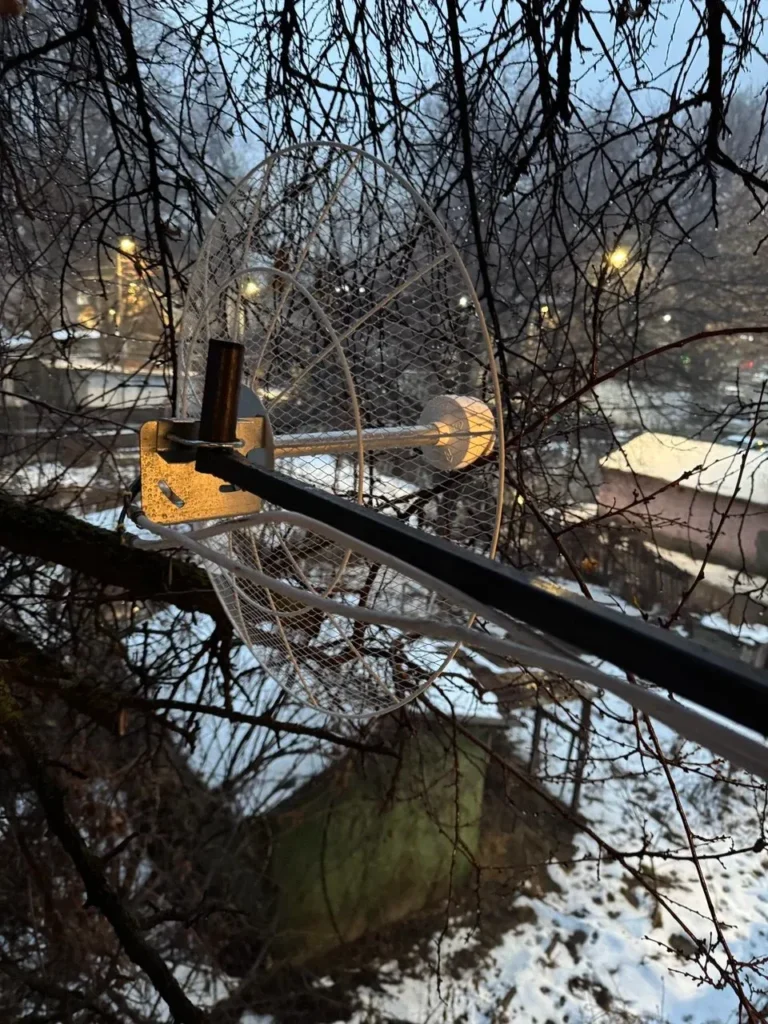 Подключение интернета 4G LTE в Алматы установка антенны и модема