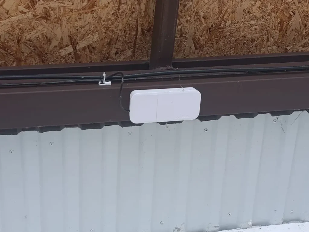 Монтаж и настройка Starlink в зоне отдыха Эко Аул быстрый интернет для базы отдыха и гостей